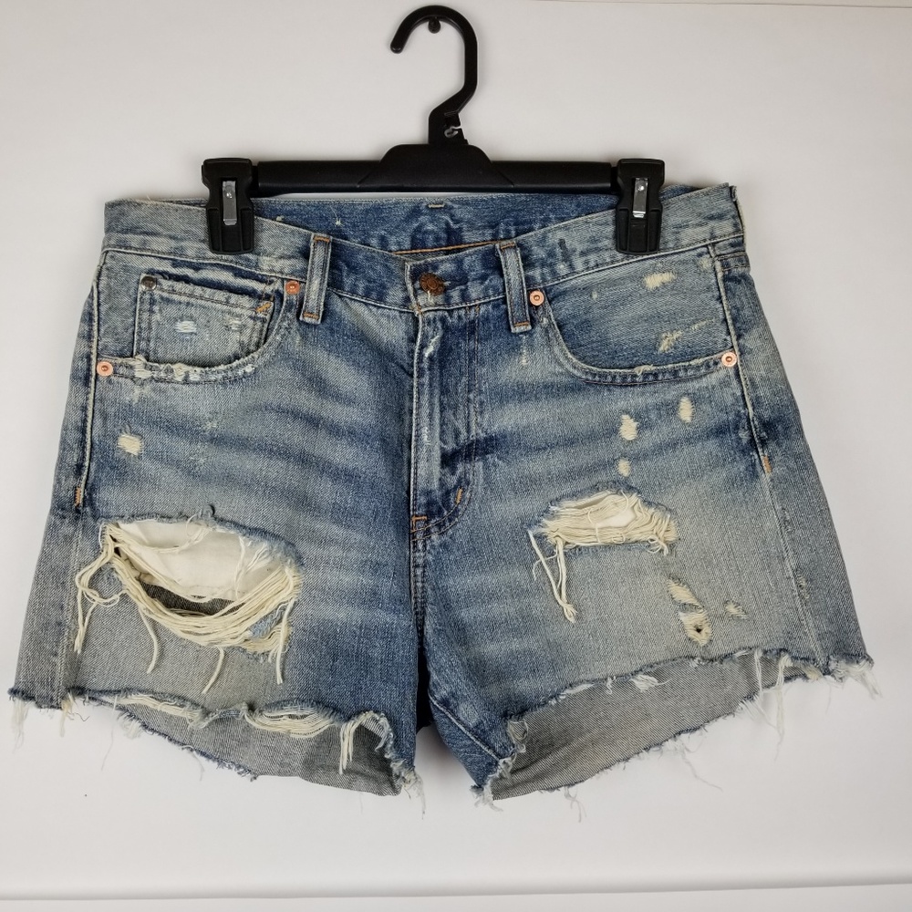Denim and Supply Ralph Lauren distressed shorts